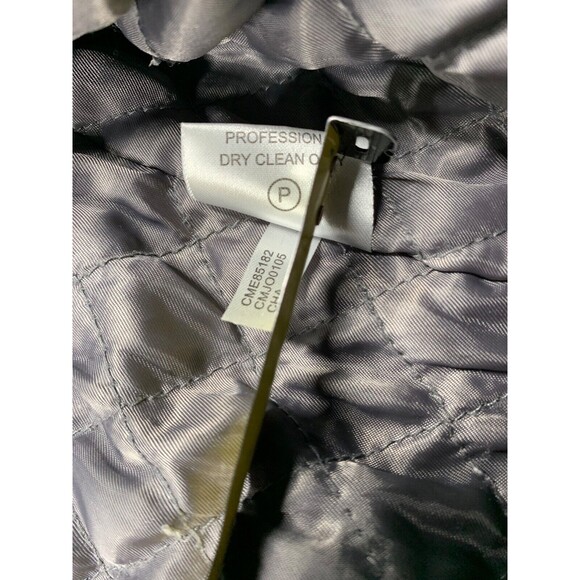 Calvin Klein Coat Men’s M Black Mid Length Wool Blend Lined Business Classic - Picture 13 of 14